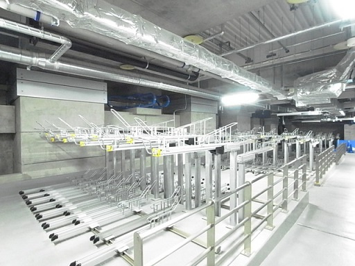 港区六本木３丁目の賃貸マンションのその他|駐輪場