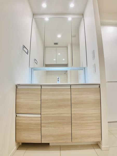 港区六本木３丁目の賃貸マンションのその他|洗面