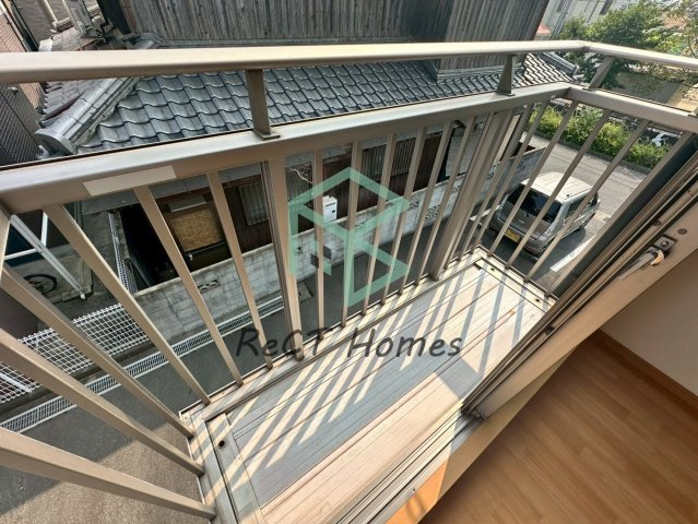 リースランド北条宮の町 B棟のバルコニー