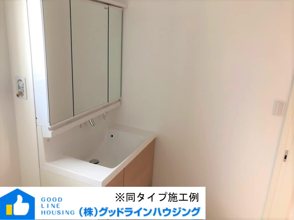 小野市王子町4－2号棟の独立洗面台