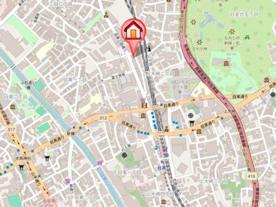 【地図】 | レジディア目黒