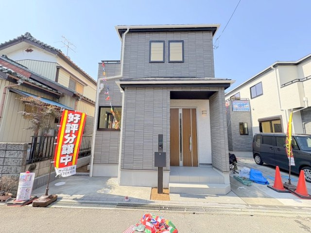 流山市鰭ヶ崎　新築戸建　全2棟　2号棟の外観|2沿線利用可能な「南流山」駅徒歩15分の好立地！小・中学校が近く子育てしやすい立地