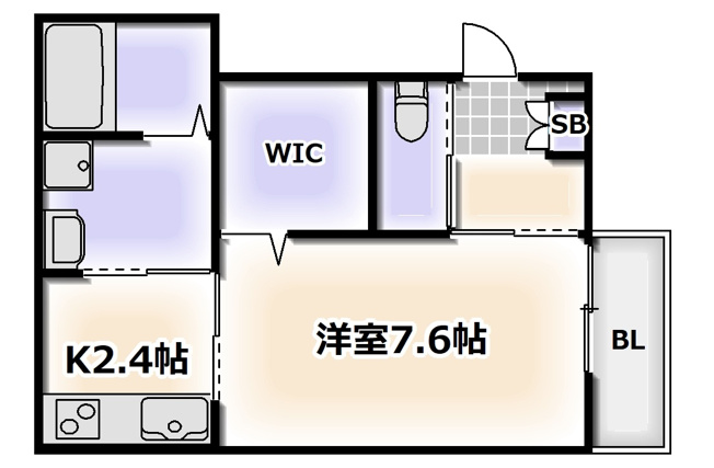 【間取り】 | エルメゾン聖天下