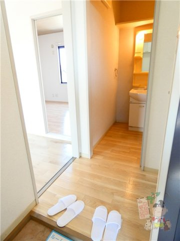 レーベン平井　Ａの玄関