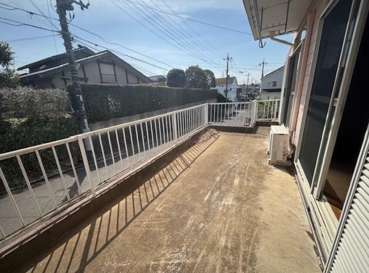 コーポヒルラック５の庭