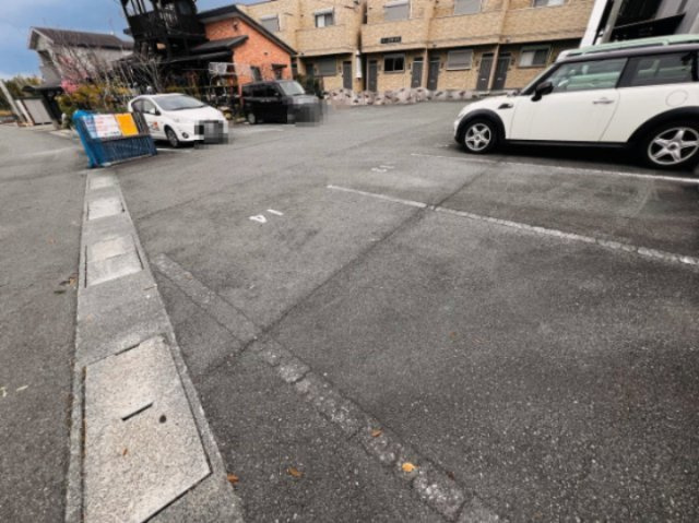 パークサイドＡの駐車場