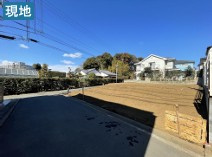 ■価格改定■和泉中央南4丁目 土地 3690万～3990万円の前面道路含む現地写真