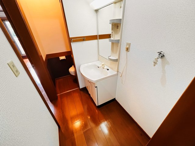 パークサイドＡの洗面所