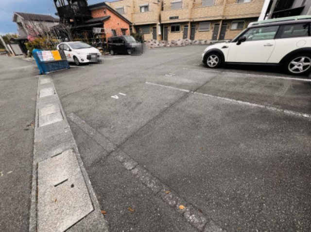 パークサイドＡの駐車場