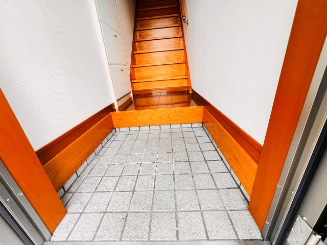 パークサイドＡの玄関