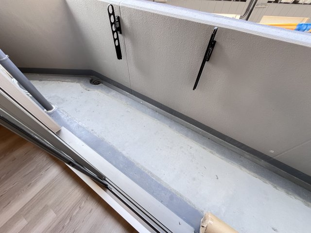 大阪市都島区片町２丁目の賃貸マンションのバルコニー