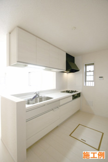 【キッチン】 | 大和市下鶴間　全1棟 | 同施工会社施工例