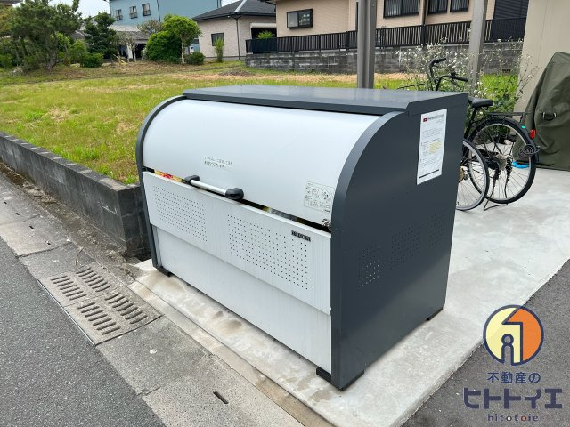 ウィスタリアⅡのその他共用部分|敷地内ゴミ置場です