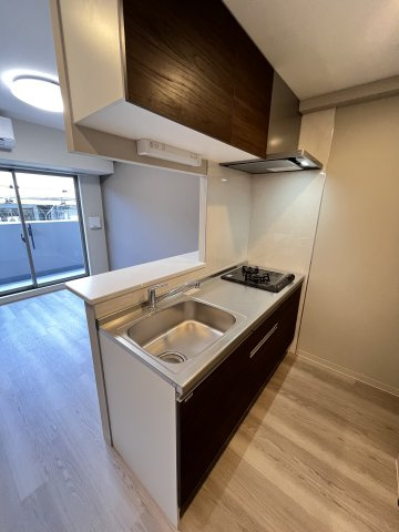 大阪市都島区片町２丁目の賃貸マンションのキッチン