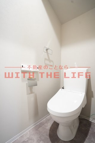 K-ideal久留米Ⅲ【キャッシュバック対象物件】のトイレ|コンパクトで使いやすいトイレです