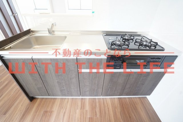 K-ideal久留米Ⅲ【キャッシュバック対象物件】のキッチン|きれいなキッチンです