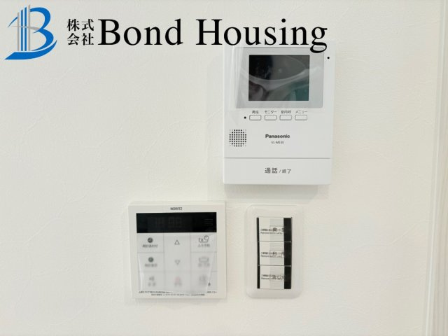 明石市朝霧町３丁目の新築一戸建の防犯設備