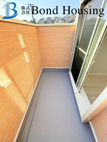 明石市朝霧町３丁目の新築一戸建のバルコニー