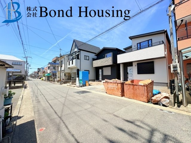 JR明石駅徒歩15分・幹太くん標準装備　明石市港町　2号地の前面道路含む現地写真