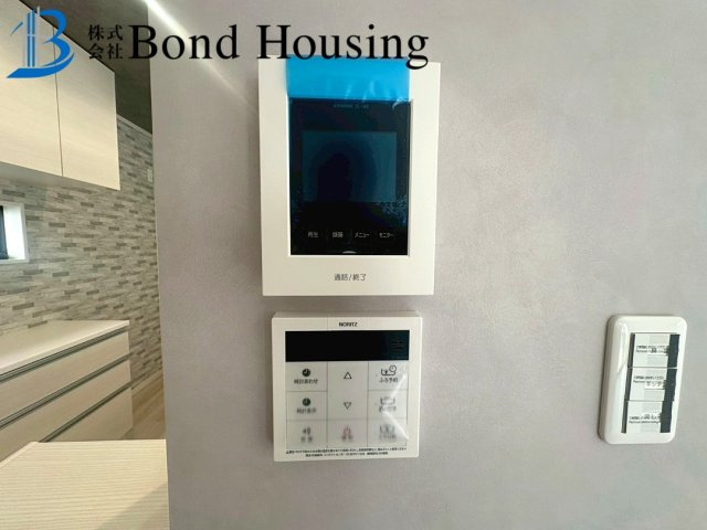 明石市朝霧町３丁目の新築一戸建の防犯設備