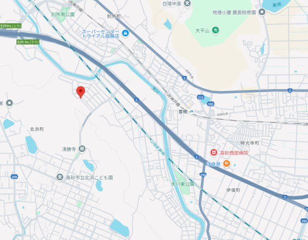 【地図】 | 高砂市北浜町牛谷　中古戸建