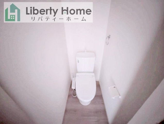 常総市豊岡町3期　新築戸建　1号棟のトイレ