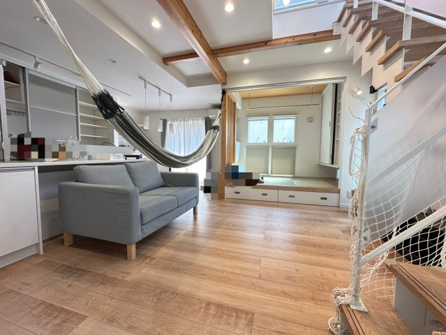 小田原市久野築浅戸建のキッチン