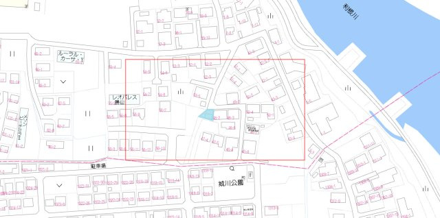 【土地】前橋市総社町植野　約59坪売地の地図