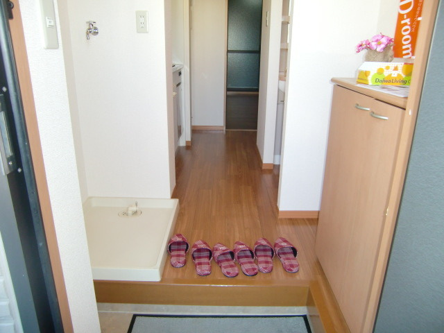 セジュール赤坂の玄関