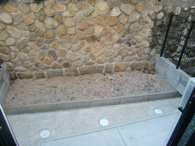 セジュール赤坂の庭