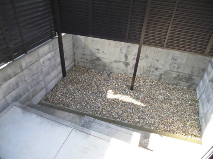 セジュール赤坂の庭