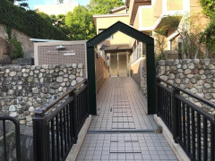 メルベーユ朝日ヶ丘のロビー