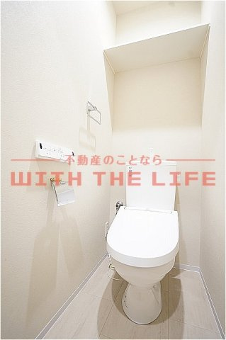 K-ideal久留米Ⅲ【キャッシュバック対象物件】のトイレ|コンパクトで使いやすいトイレです