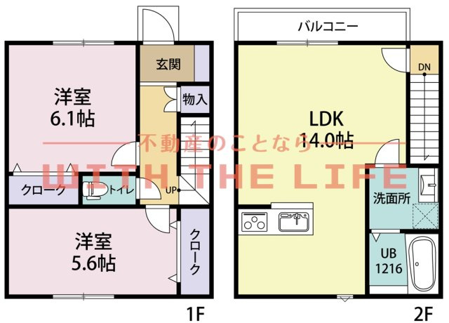 K-ideal久留米Ⅲ【キャッシュバック対象物件】の間取り