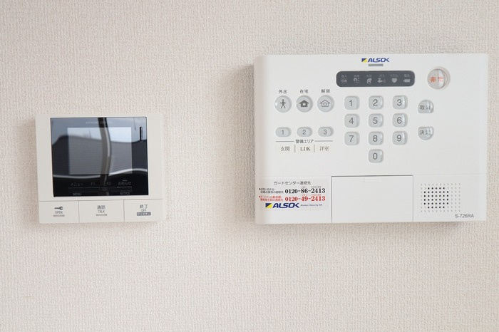 Amalfiのセキュリティ|モニタ付インターホン・ALSOKホームセキュリティ
