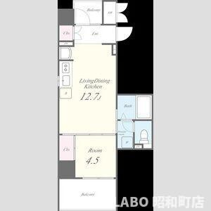 ブリリアントコートクラージュの間取り