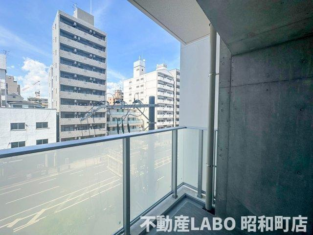 ブリリアントコートクラージュのバルコニー