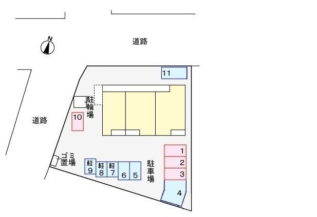 マスターズの区画図