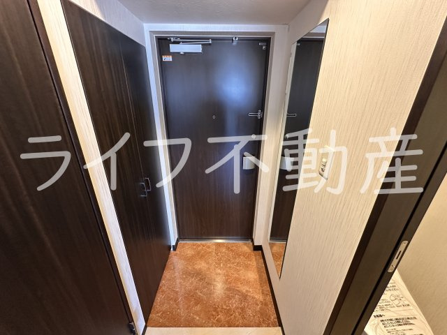 プレジオ永和EUROの玄関|落ち着いた玄関です