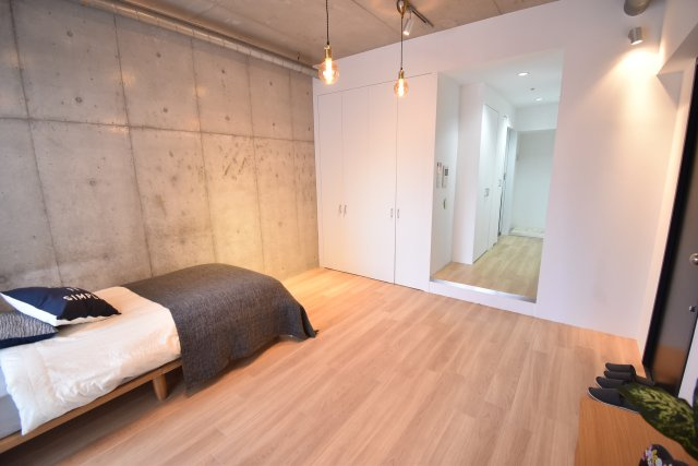 アーデンタワー南堀江の寝室