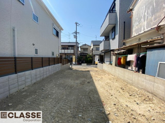 【前面道路含む現地写真】 | 城陽市寺田垣内後　売土地　建築条件無し