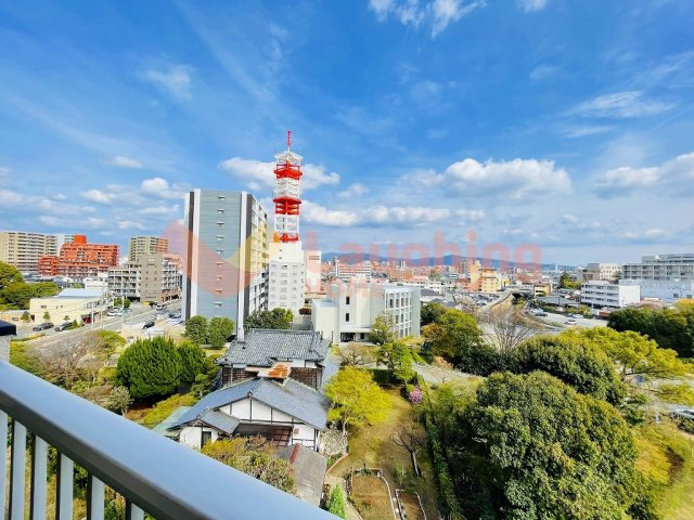 光風ハイツの展望|※別号室の写真です
