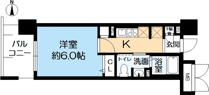 ロイヤル神戸三宮の間取り