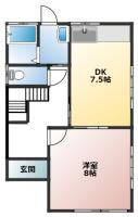 ヴィラプチットの間取り|1階