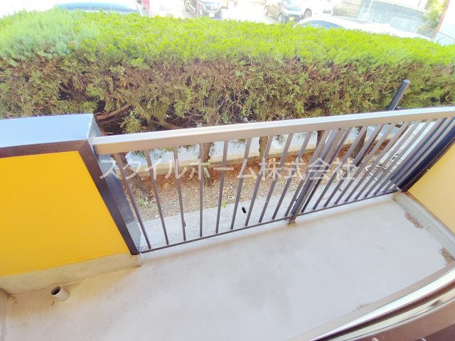 カブリオレのバルコニー|陽当たり良好なバルコニーです