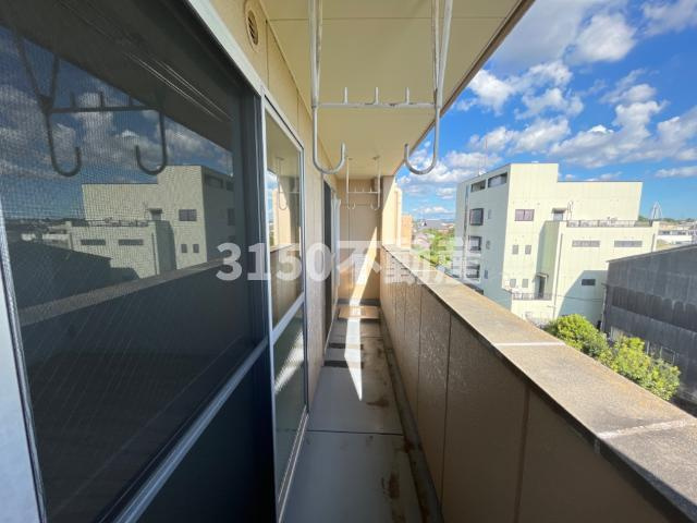 ハイツ園城のバルコニー|ベランダ