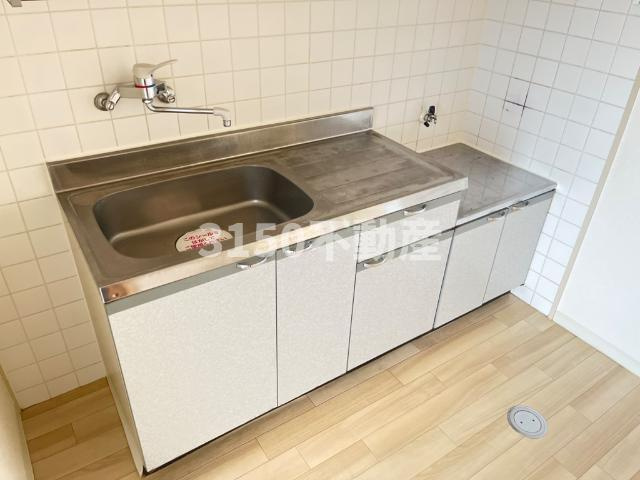 ハイツ園城の洗面所|洗髪洗面化粧台