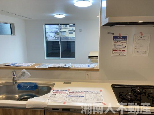 藤沢・石川5丁目　全３棟　A号棟のキッチン|キッチンです