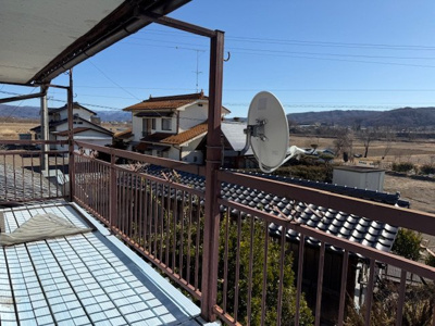 【バルコニー】 | 佐久市鳴瀬中古住宅 | ベランダ