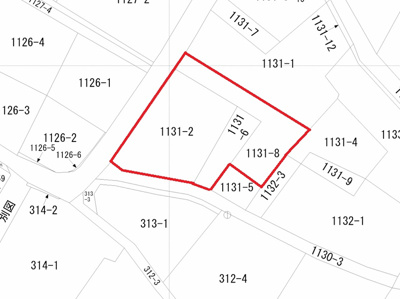 【区画図】 | 佐久市鳴瀬中古住宅